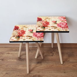 Hanah Home Mesas Nido Multicolor (2 Piezas)